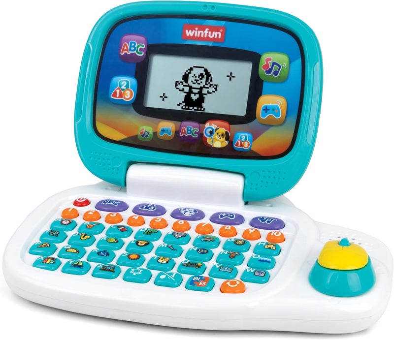 Winfun Let's Learn Bilingual Kids Laptop - Image 2